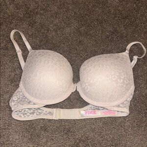 PINK Victoria's Secret White Lace Bra Intimates